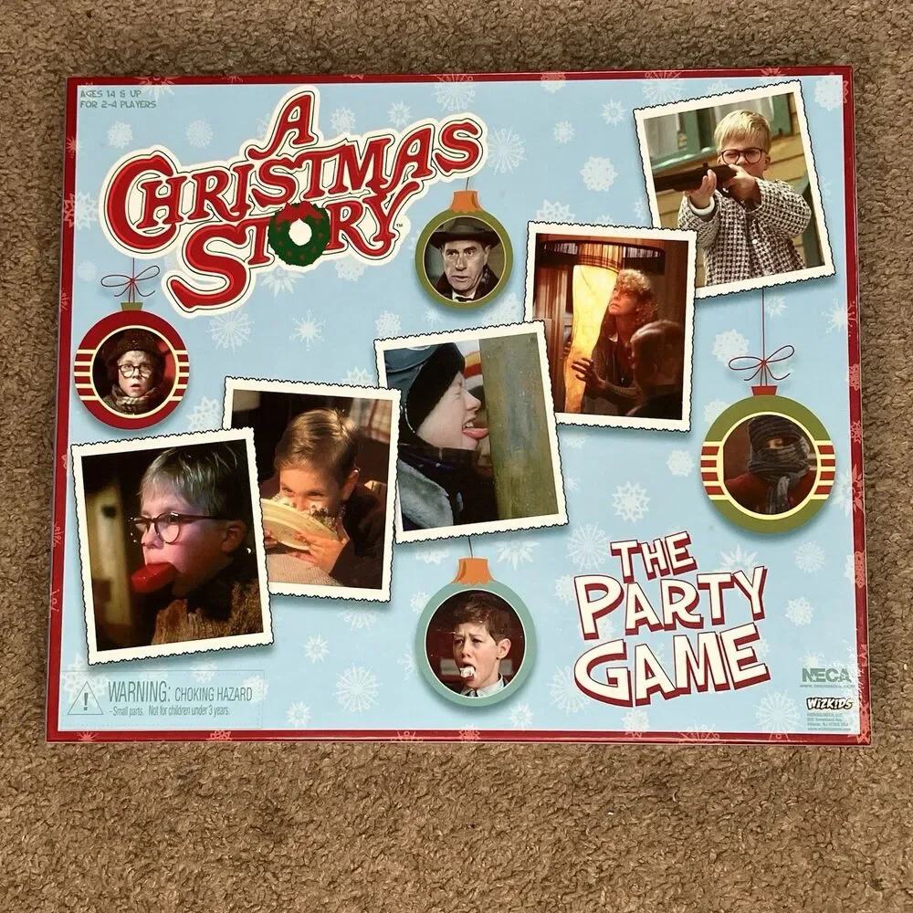A Christmas Story The Party Board Game Complete Holiday Movie Classic New